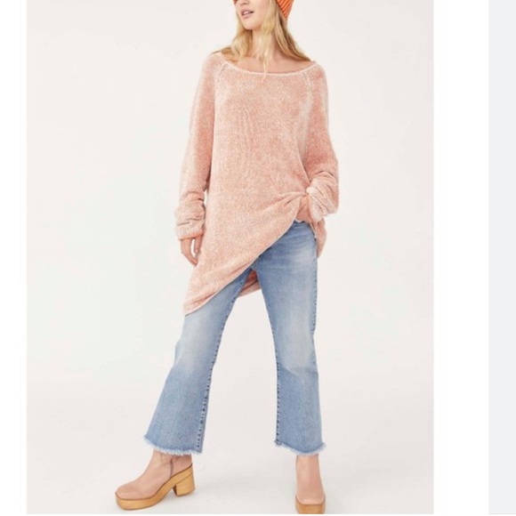 Free People Lenox Tunic Sweater Size M - Picture 3 of 12